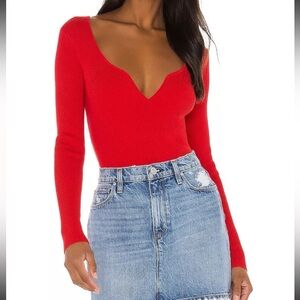 Lovers & Friends Ribbed Darren Long Sleeve